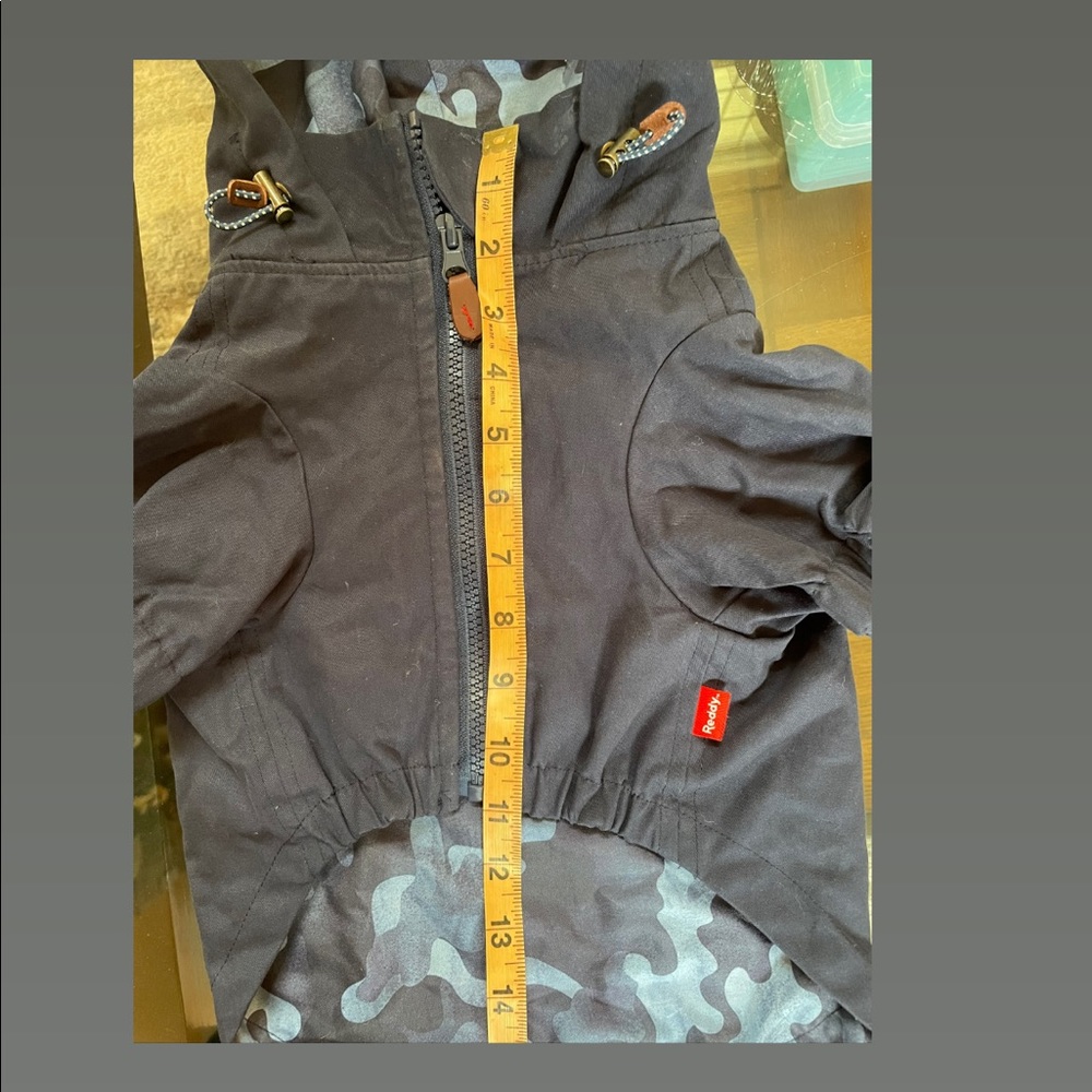 Blue/Camouflage Dog Jacket - Picture 3 of 6